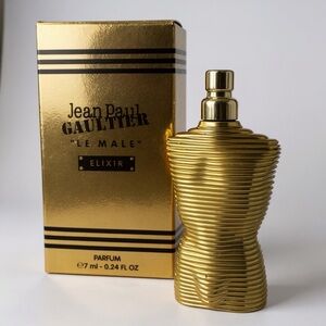 Jean Paul Gaultier Gold Le Male Elixir Bottle Mini 7ml New